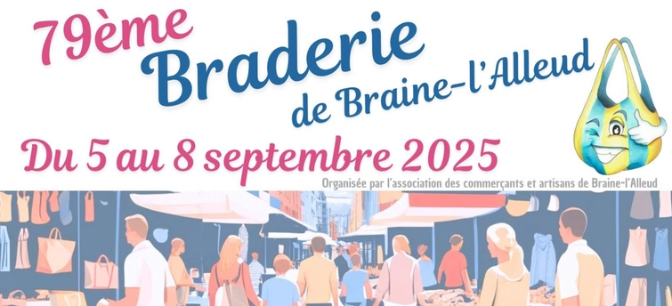 Braderie 2023 Braine Commerce
